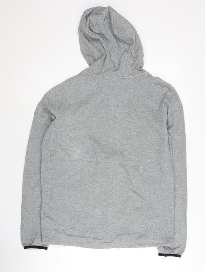 Mens UK Size L PUMA Grey Full Zip Hoodie