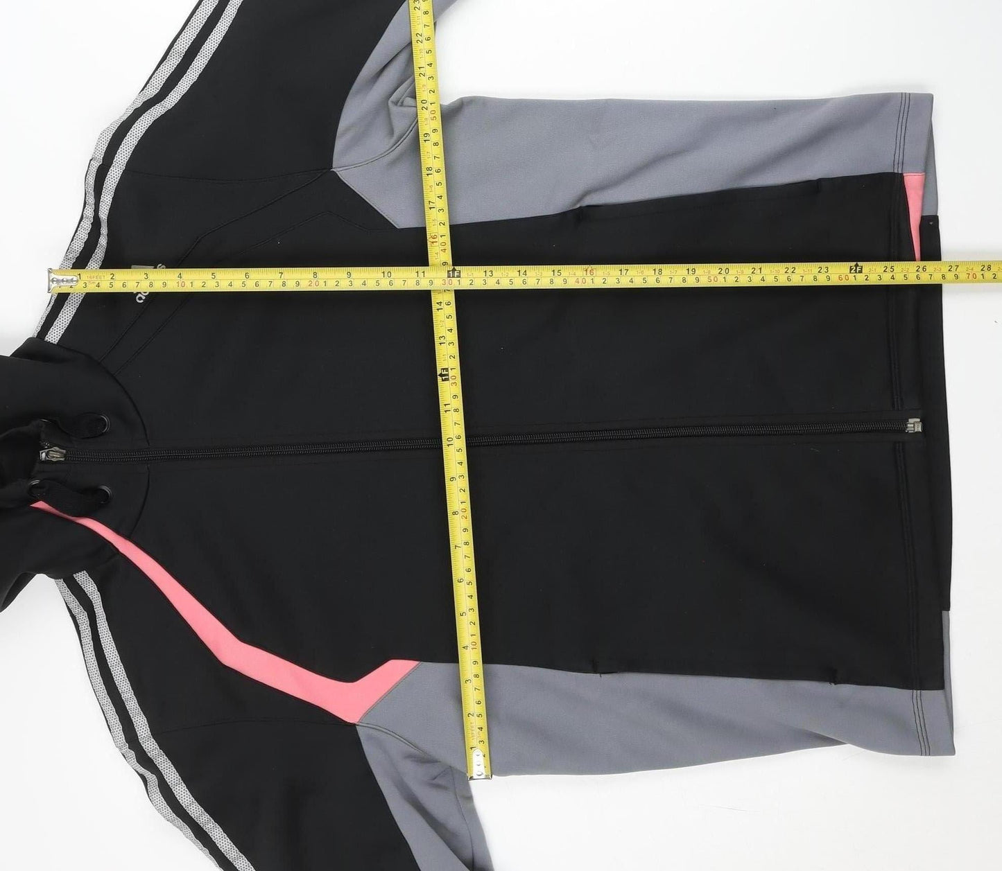 Adidas Men's Black M Track Jacket Hooded Softshell Sportswear