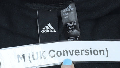 Adidas Men's Black Corduroy Bomber Jacket M Casual Sportswear