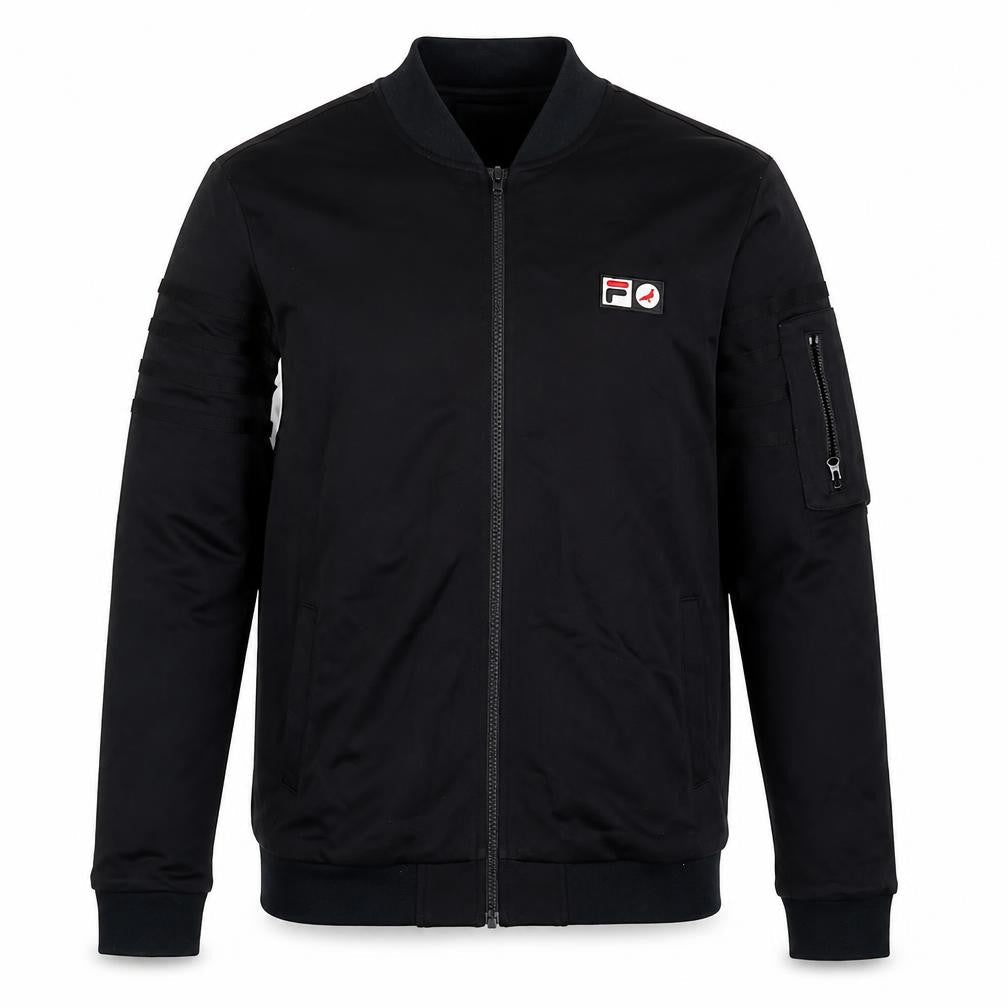 Mens UK Size S FILA Black Athleisure Jacket