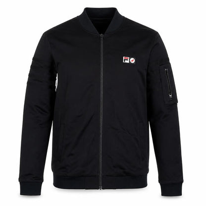 Mens UK Size S FILA Black Athleisure Jacket