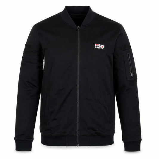 Mens UK Size S FILA Black Athleisure Jacket