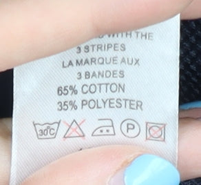 Adidas Men's Blue XL Track Jacket Full Zip Sports Activewear