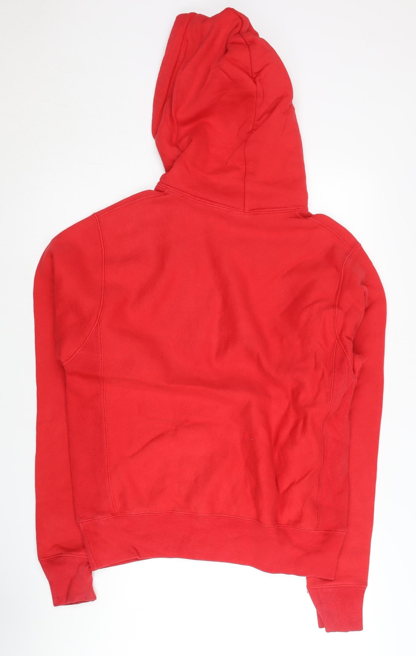 Mens UK Size S Champion Red Pullover Hoodie