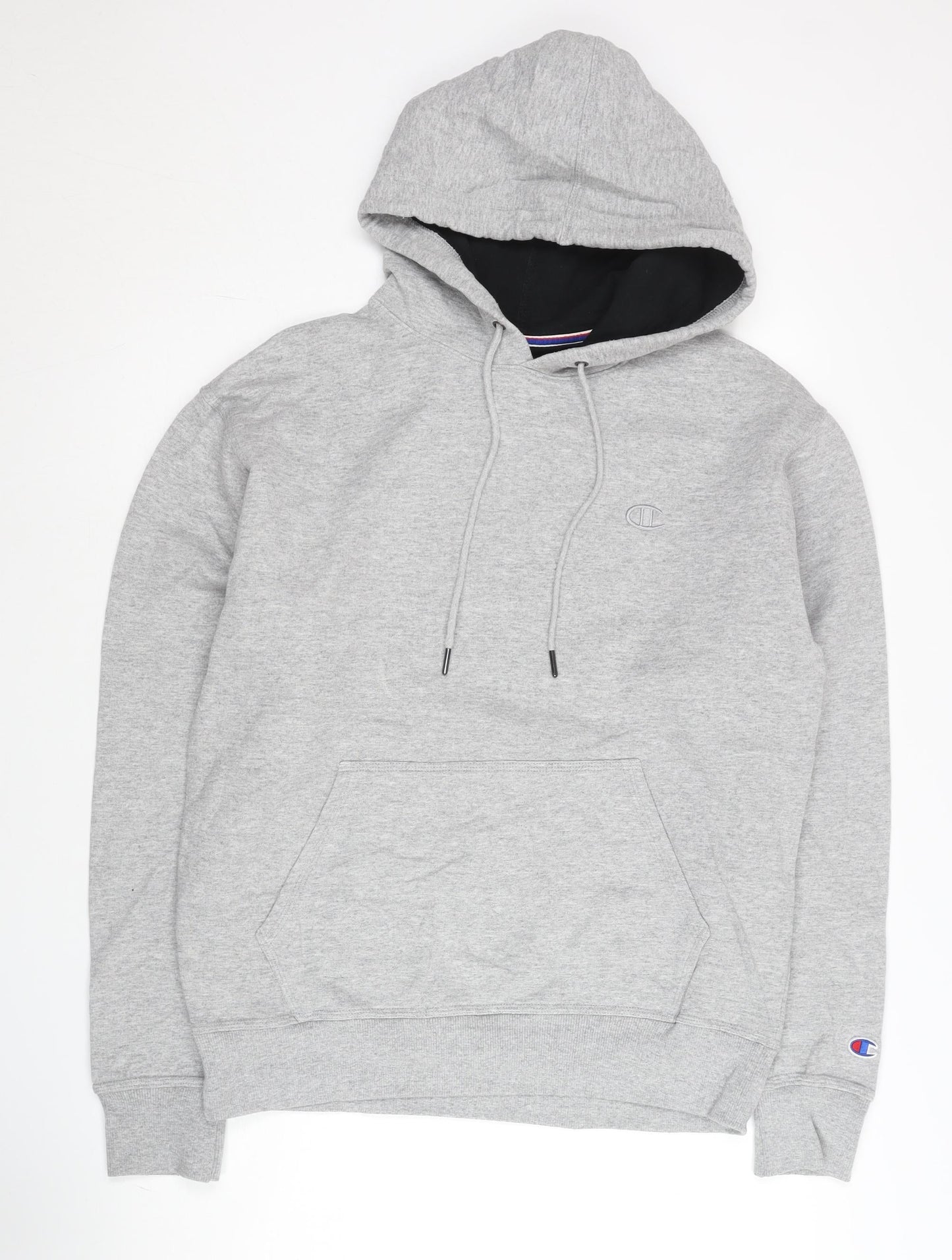Mens UK Size M Champion Grey Pullover Hoodie