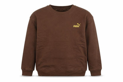 Mens UK Size XS PUMA Brown Pullover Sweatshirt