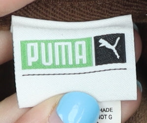 Mens UK Size XS PUMA Brown Pullover Sweatshirt