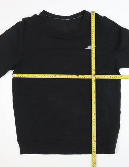 Mens UK Size M Skechers Black Pullover Sweatshirt