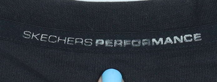 Mens UK Size M Skechers Black Pullover Sweatshirt