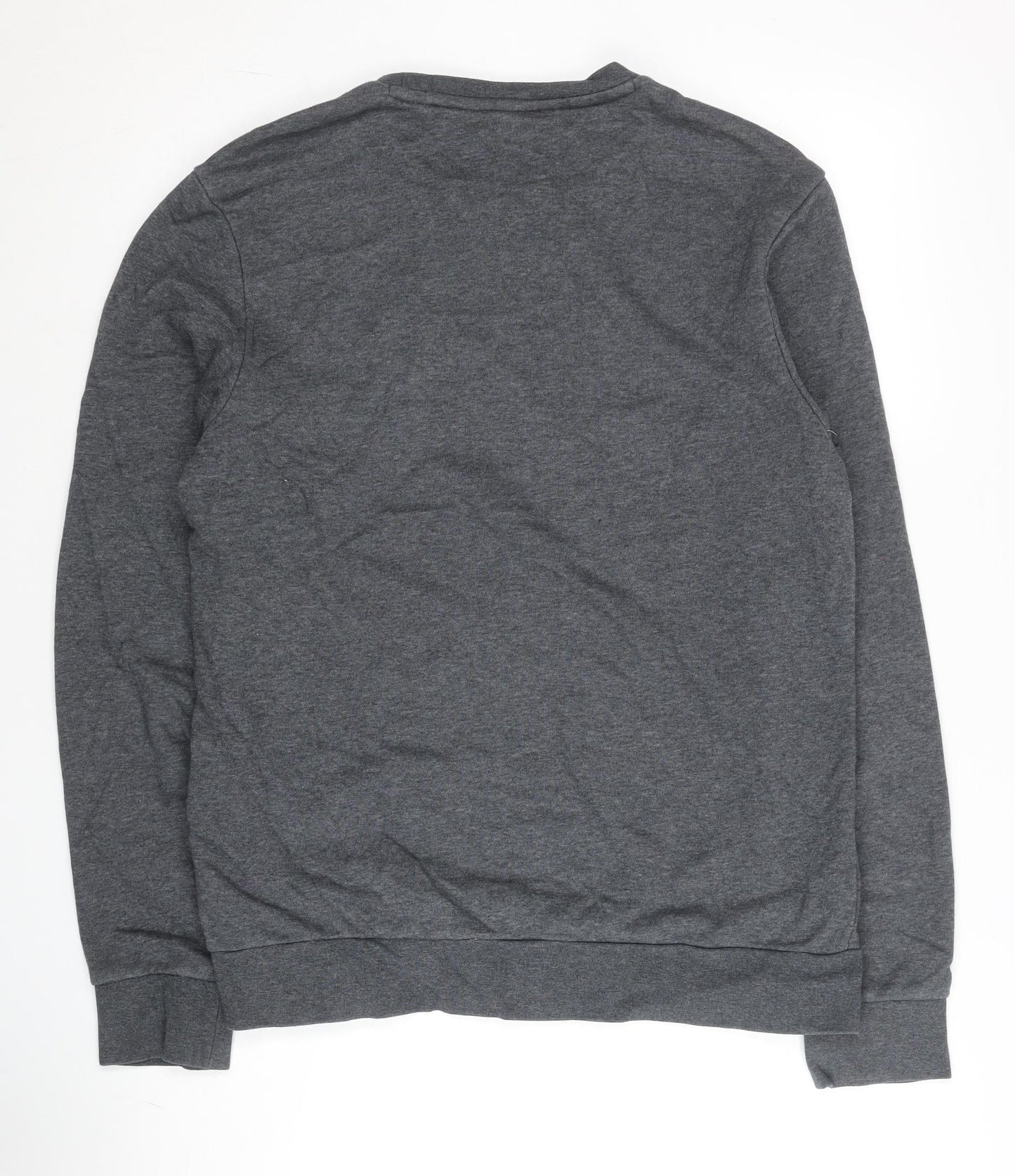 Mens UK Size M adidas Grey Pullover Sweatshirt