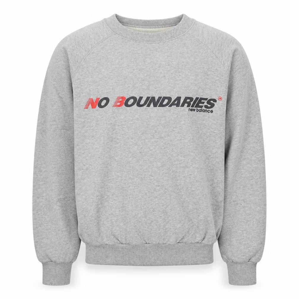 Mens UK Size S New Balance Grey Pullover Sweatshirt