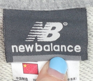 Mens UK Size S New Balance Grey Pullover Sweatshirt