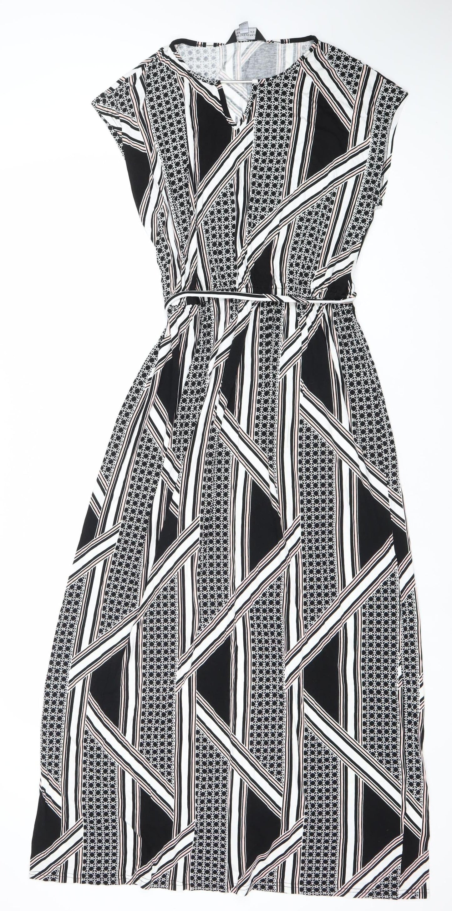 Dorothy Perkins Women’s Multicoloured Size 14 Sheath Dress