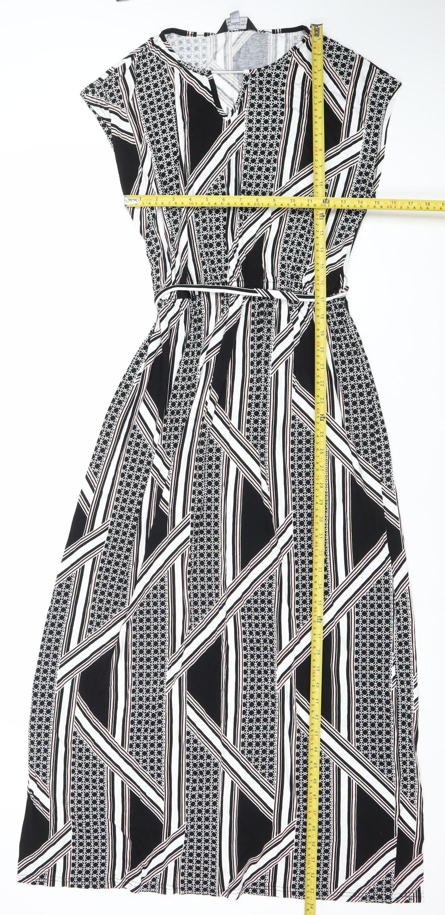 Dorothy Perkins Women’s Multicoloured Size 14 Sheath Dress