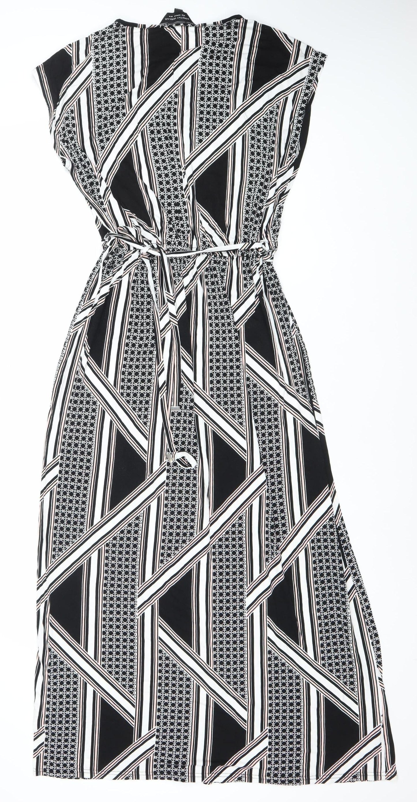 Dorothy Perkins Women’s Multicoloured Size 14 Sheath Dress