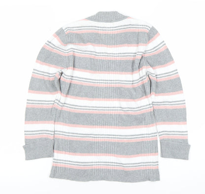 Womens UK Size 12 Papaya Multicoloured Pullover Jumper