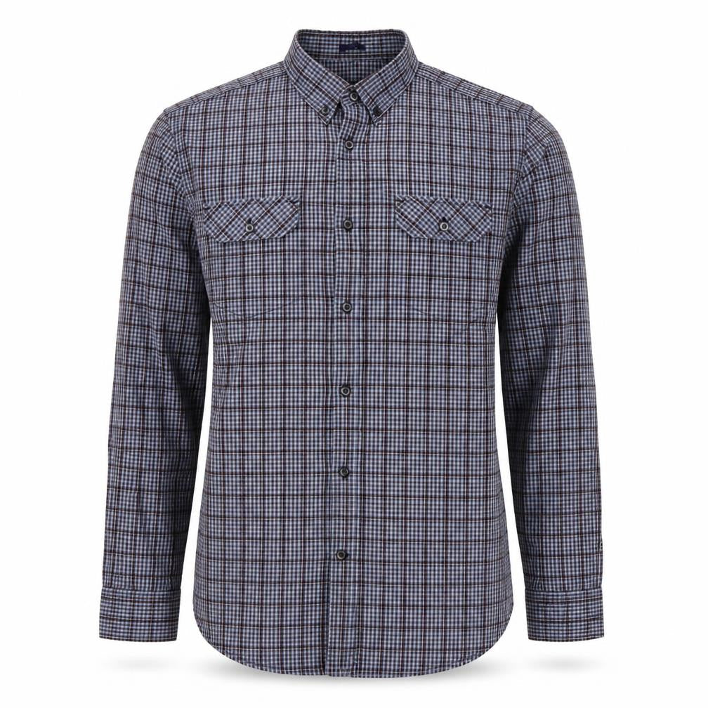 Mens UK Collar Size XL Matinique Smart Blue  Dress Shirt