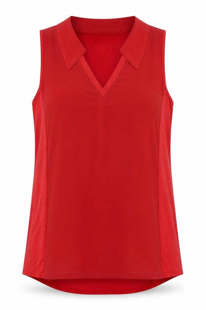 Womens UK Size 10 NEXT Red Basic Blouse