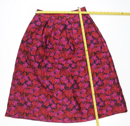 Coast Women’s Multicoloured Floral Bubble Hem Skirt UK 10