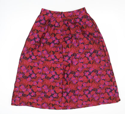 Coast Women’s Multicoloured Floral Bubble Hem Skirt UK 10