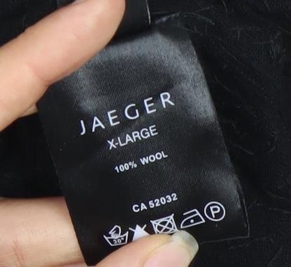 Womens UK Size XL Jaeger Black Basic Tank