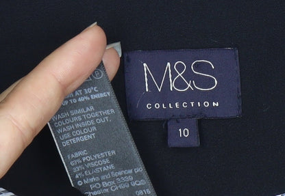 Marks and Spencer Women’s Black Blazer Size 10 Regular Fit