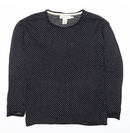 Womens UK Size 8 H&M Blue Pullover Jumper