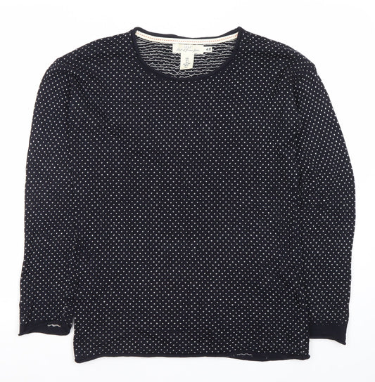 Womens UK Size 8 H&M Blue Pullover Jumper