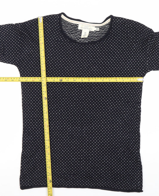 Womens UK Size 8 H&M Blue Pullover Jumper