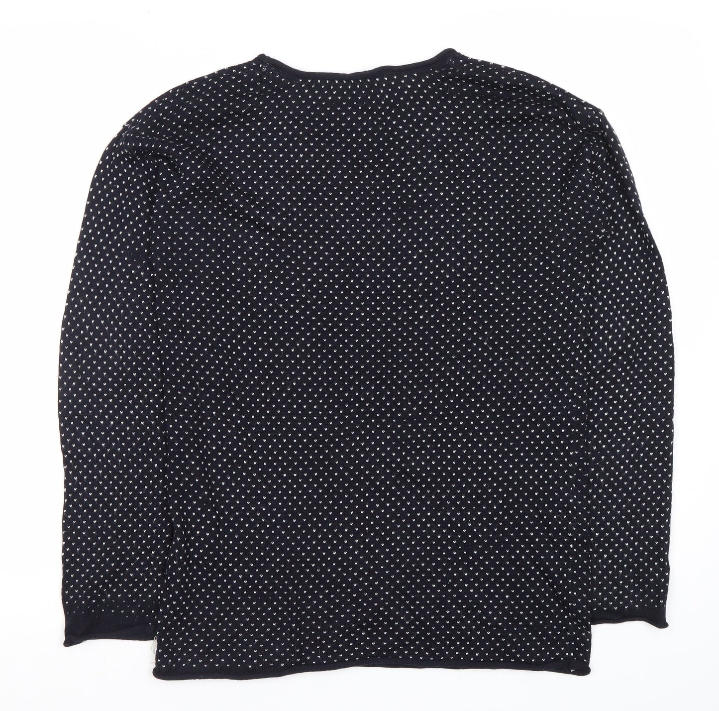 Womens UK Size 8 H&M Blue Pullover Jumper