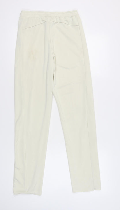 Slazenger Men’s Ivory S Jogger Trousers Polyester Sportswear
