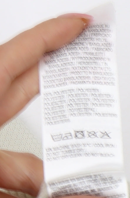 Slazenger Men’s Ivory S Jogger Trousers Polyester Sportswear