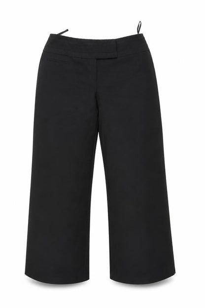 E-vie Collection Women's Black Size 14 Straight Leg Trousers