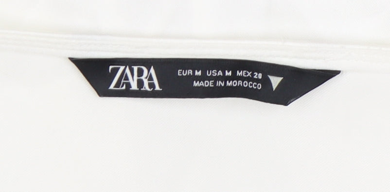 Womens UK Size 12 Zara White Camisole Camisole