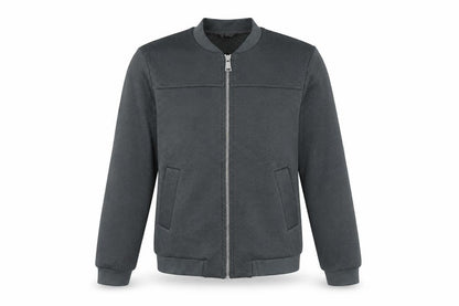 Womens UK Size 8 Topshop Grey Bomber Jacket