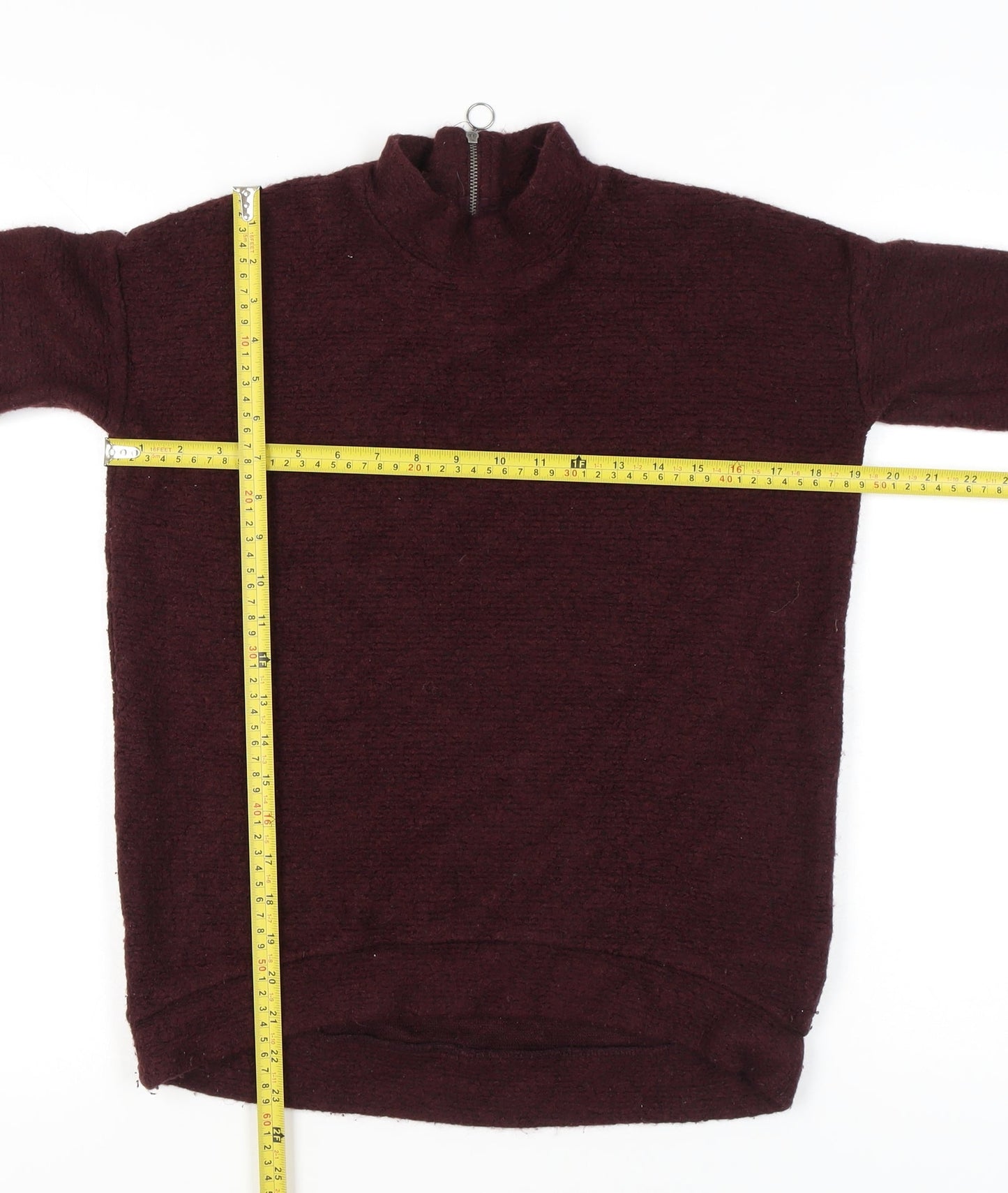Womens UK Size 6 NEXT Red Pullover Jumper