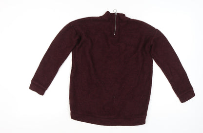 Womens UK Size 6 NEXT Red Pullover Jumper