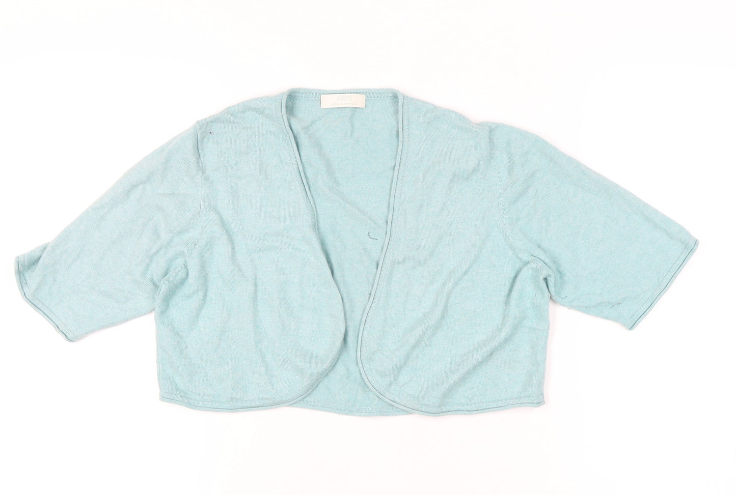 Womens UK Size 16 Marks and Spencer Blue Shrug Jumper