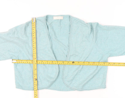 Womens UK Size 16 Marks and Spencer Blue Shrug Jumper