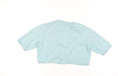 Womens UK Size 16 Marks and Spencer Blue Shrug Jumper