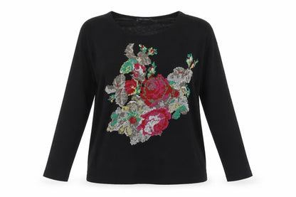Womens UK Size 8 Marks and Spencer Black Pullover Jumper