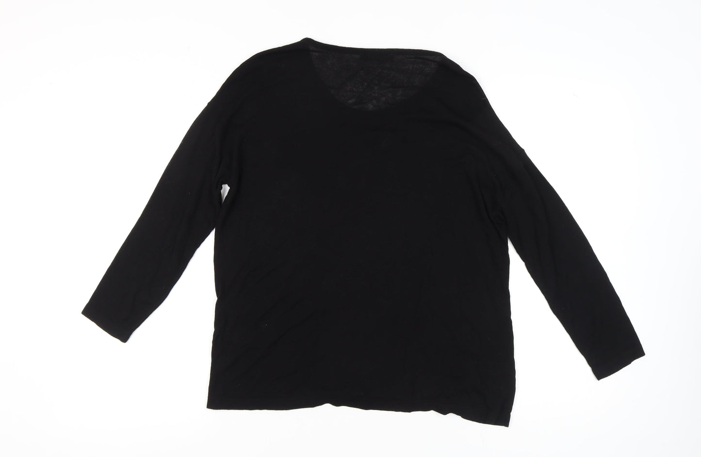 Womens UK Size 8 Marks and Spencer Black Pullover Jumper