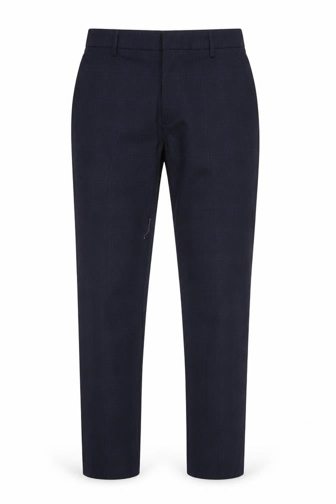 Mens UK Size 30 in Marks and Spencer Slim Fit BusinessFormal Blue Trousers