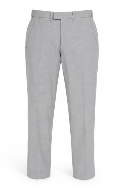 Mens UK Size M Marks and Spencer Regular Fit Dress Pants Grey Trousers