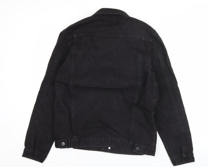 A Bathing Ape Men’s Black Denim Jacket 2XL Regular Fit