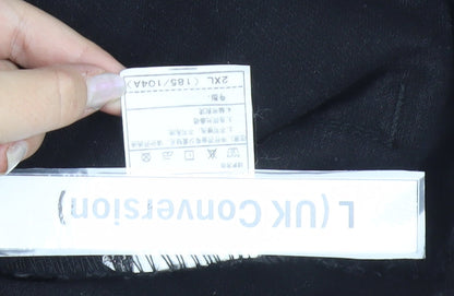 A Bathing Ape Men’s Black Denim Jacket 2XL Regular Fit