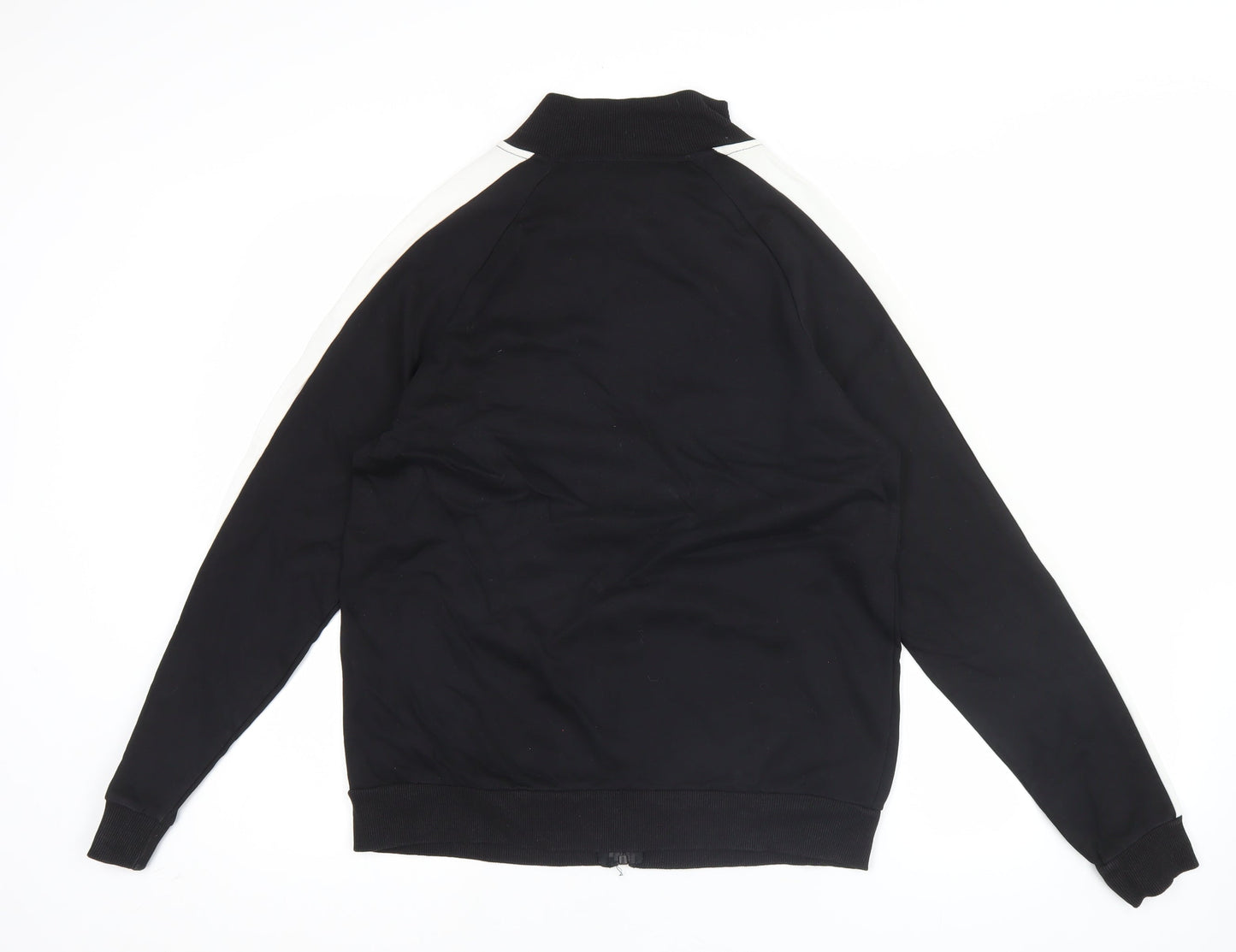 Puma Men's Black Track Jacket L Regular Fit Full Zip Sportswear