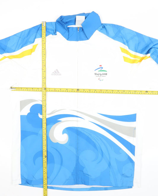 Adidas Men’s Multicoloured L Track Jacket Beijing 2008 Paralympics