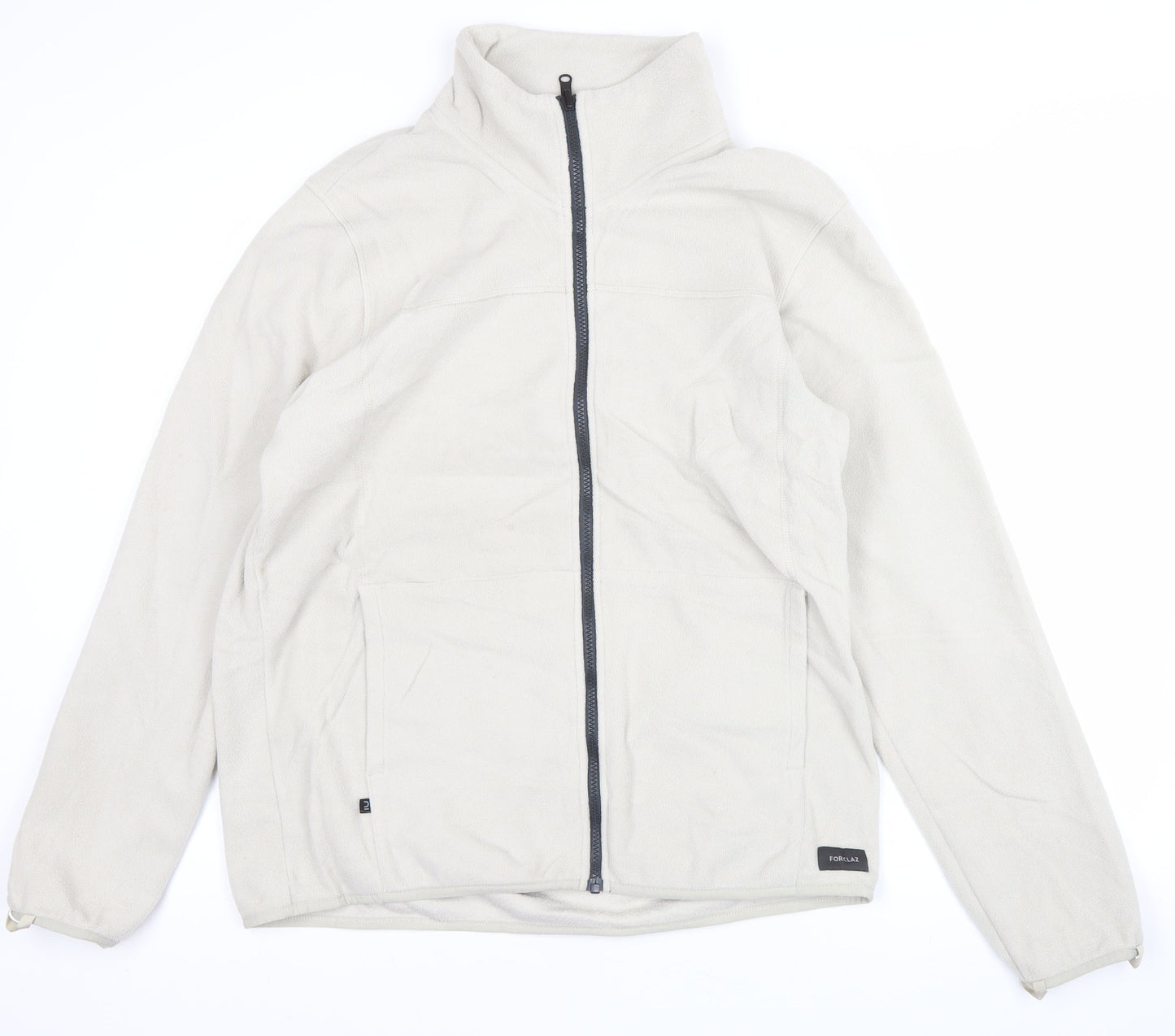 Mens UK Size L Forclaz Beige Basic Jacket