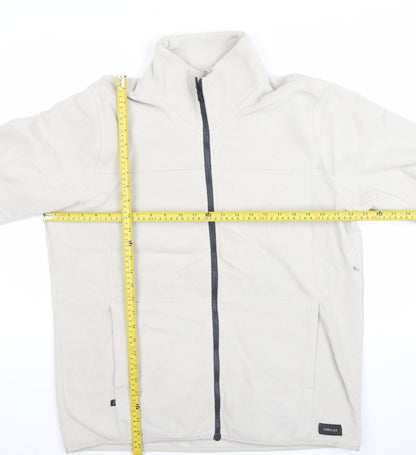 Mens UK Size L Forclaz Beige Basic Jacket